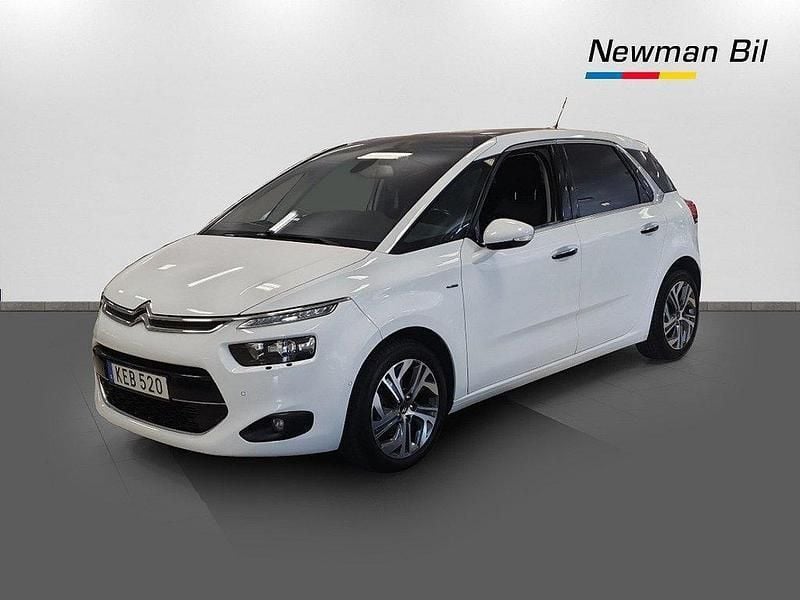 Vit Begagnad 2015 Citroën C4 Picasso Minibuss | 109 700 kr (Bra pris) - Bild 1/4