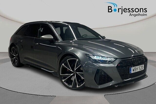 Daytonagrå pärleffekt Begagnad 2024 Audi RS6 Performance Kombi | 1 329 000 kr - Bild 1/4