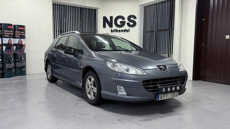 Begagnad Peugeot 407 140 HK (102 kW) 2010 Grå Kombi