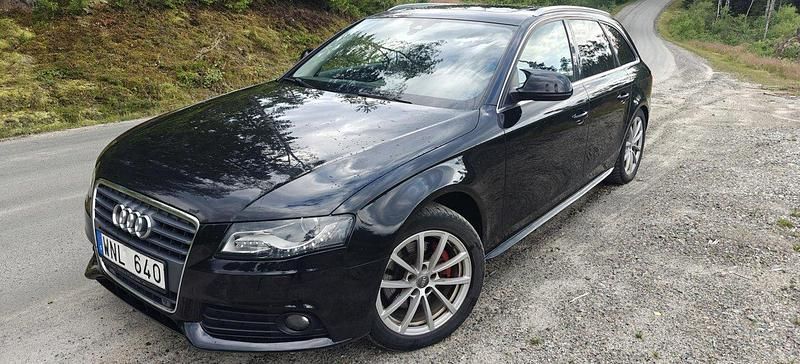 Svart Begagnad 2009 Audi A4 Ambiente Kombi | 53 000 kr - Bild 1/4