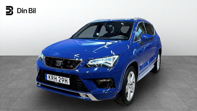 Blå Begagnad 2019 Seat Ateca 4Drive SUV | 269 500 kr (Marknadspris) - Bild 1/4
