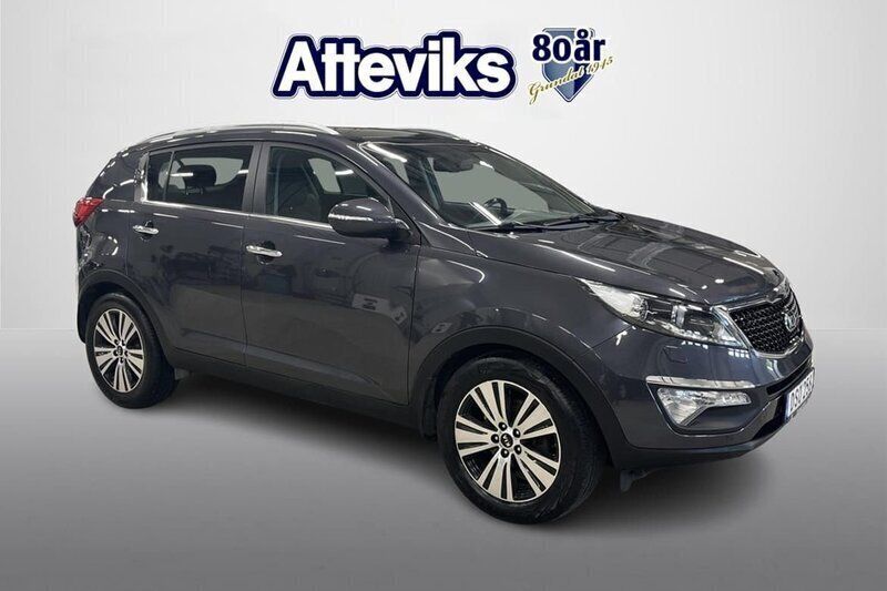 Grå Begagnad 2014 Kia Sportage SUV | 119 500 kr (Marknadspris) - Bild 1/4