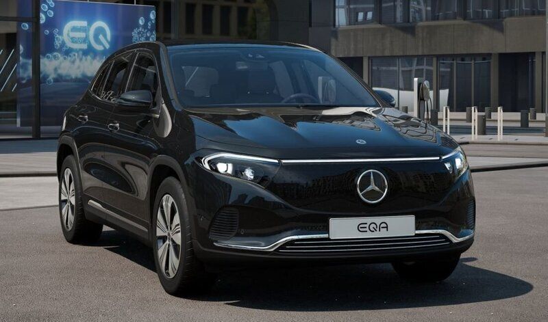 Svart Ny 2025 Mercedes EQA250+ SUV | 529 000 kr (Marknadspris) - Bild 1/4