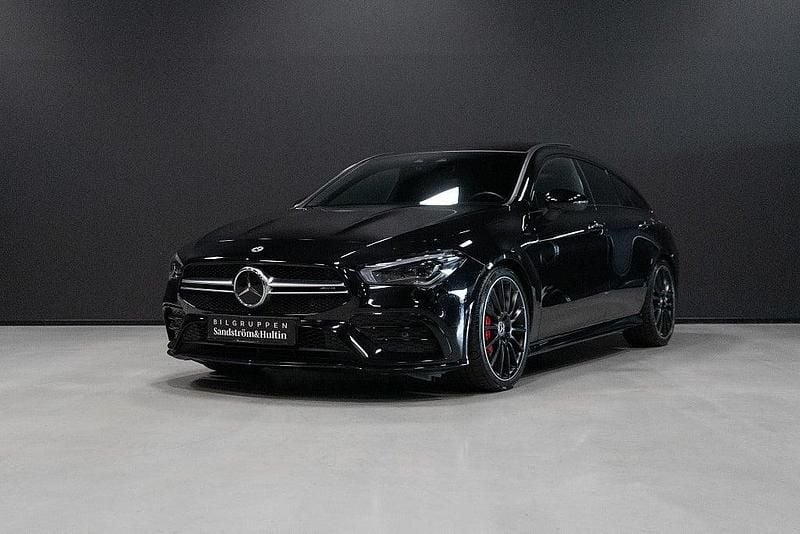Begagnad Mercedes CLA35 AMG Shooting Brake AMG 306 HK (225 kW) 2022 Svart Kombi