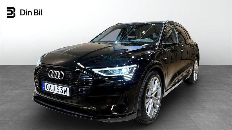 Begagnad Audi e-tron S-Line 300 kW (408 HK) 2019 Svart SUV