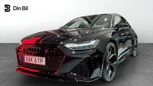 Mytsvart metallic Ny 2025 Audi RS6 Performance Kombi | 1 449 000 kr (Marknadspris) - Bild 1/4