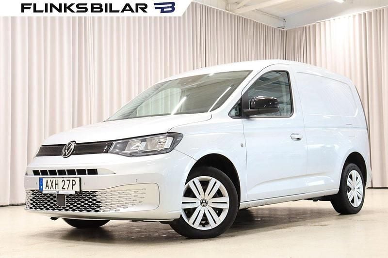Silver (reflexsilver metallic) Begagnad 2024 VW Caddy Minibuss | 239 900 kr (Superpris) - Bild 1/4