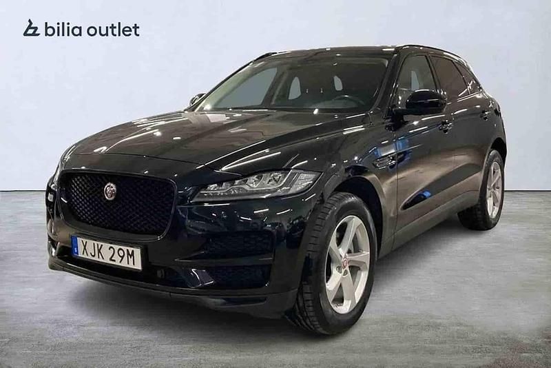 Svart Begagnad 2020 Jaguar F-Pace SUV | 289 900 kr - Bild 1/1