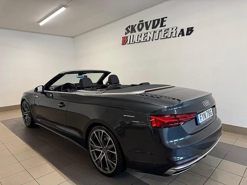 Begagnad Audi A5 Cabriolet 190 HK (139 kW) 2020 Grå Cab