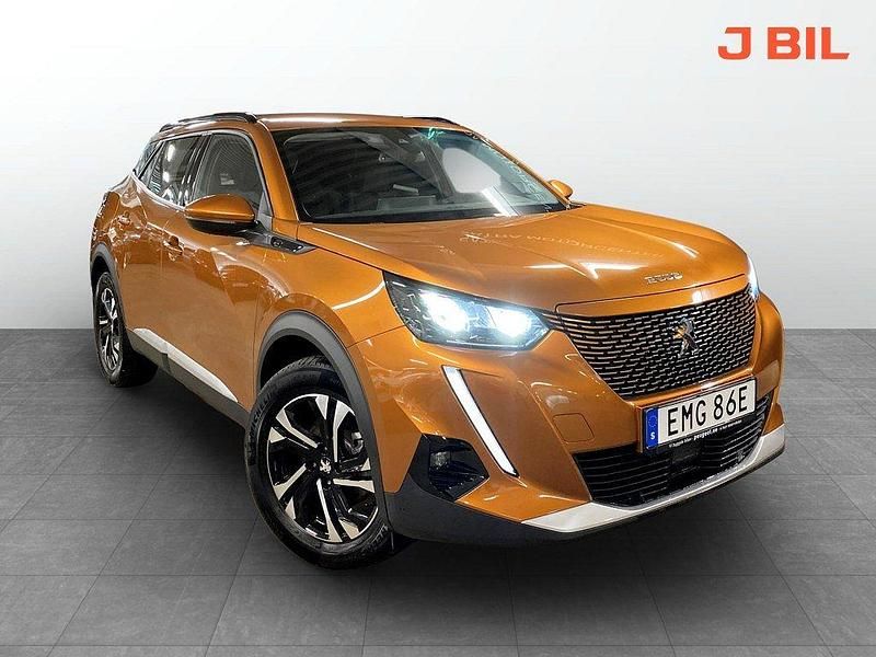 Orange Begagnad 2021 Peugeot e-2008 Allure SUV | 189 900 kr (Marknadspris) - Bild 1/4