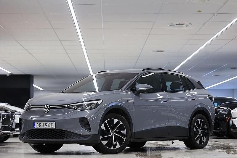 Begagnad VW ID.4 Pro Performance 150 kW (204 HK) 2022 Grå SUV
