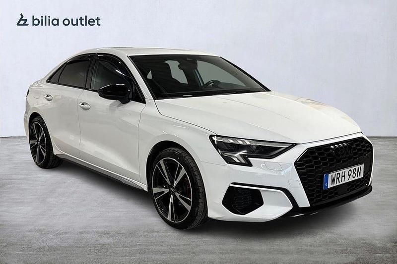 Begagnad Audi A3 Comfort 150 HK (110 kW) 2020 Vit Sedan