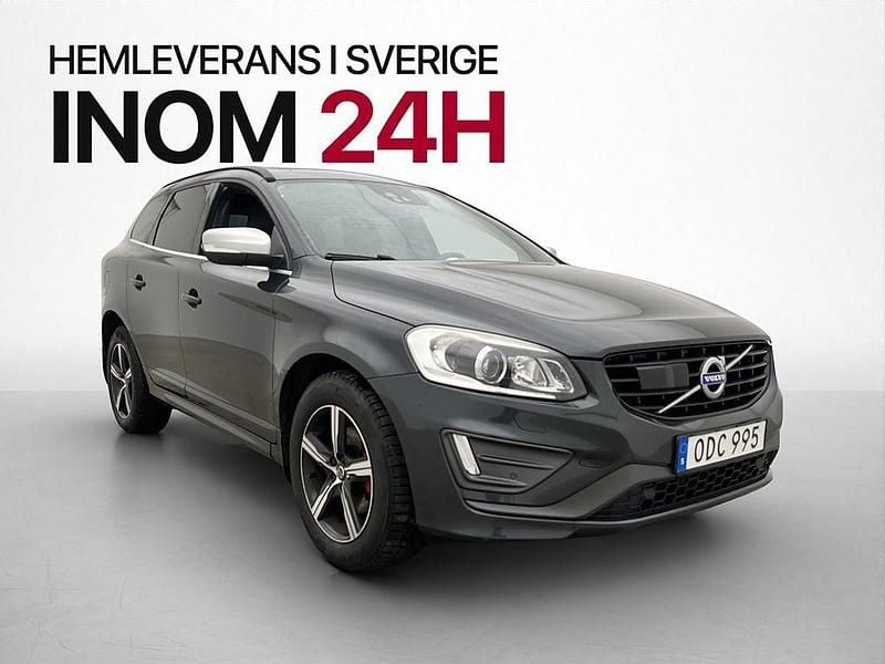 Begagnad Volvo XC60 R-Design 190 HK (139 kW) 2016 Grå SUV