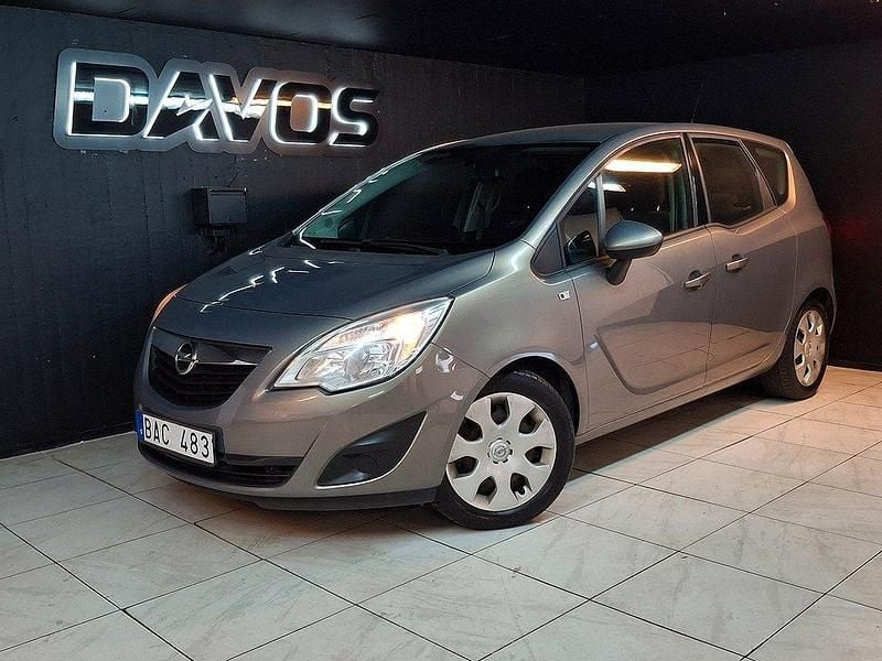 Brun Begagnad 2013 Opel Meriva Minibuss | 74 900 kr (Lite dyr) - Bild 1/4