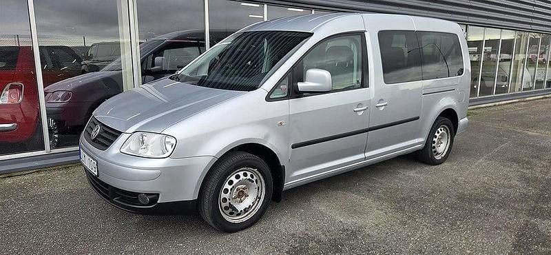 Silver Begagnad 2010 VW Caddy Maxi Minibuss | 59 900 kr (Dyr) - Bild 1/4