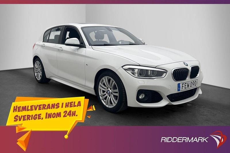 Vit Begagnad 2016 BMW 118 M Sport Halvkombi | 169 800 kr (Marknadspris) - Bild 1/3