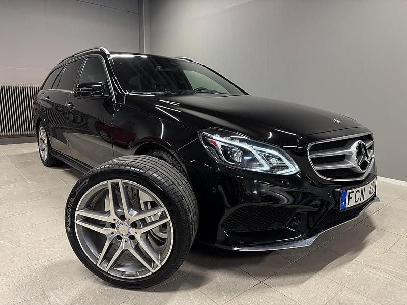 Begagnad Mercedes E220 AMG 170 HK (125 kW) 2013 Svart Kombi