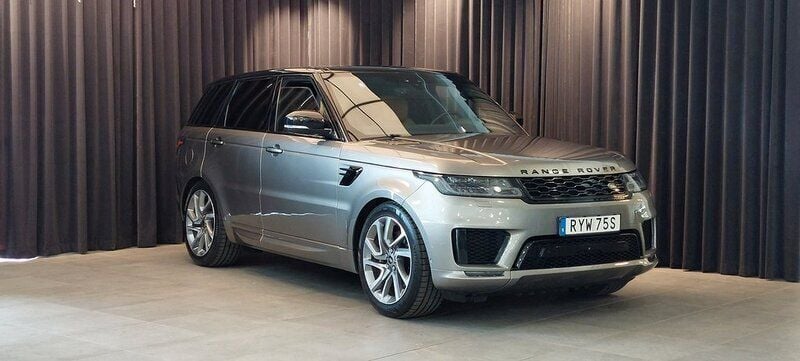 Grå Begagnad 2019 Land Rover Range Rover Sport SE SUV | 569 500 kr (Dyr) - Bild 1/4