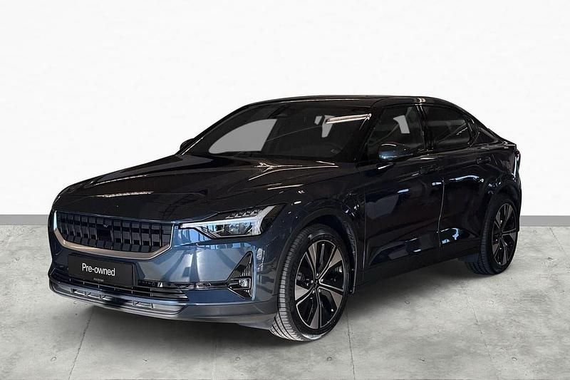 Mörkblå Begagnad 2022 Polestar 2 Pilot Halvkombi | 364 900 kr (Bra pris) - Bild 1/3