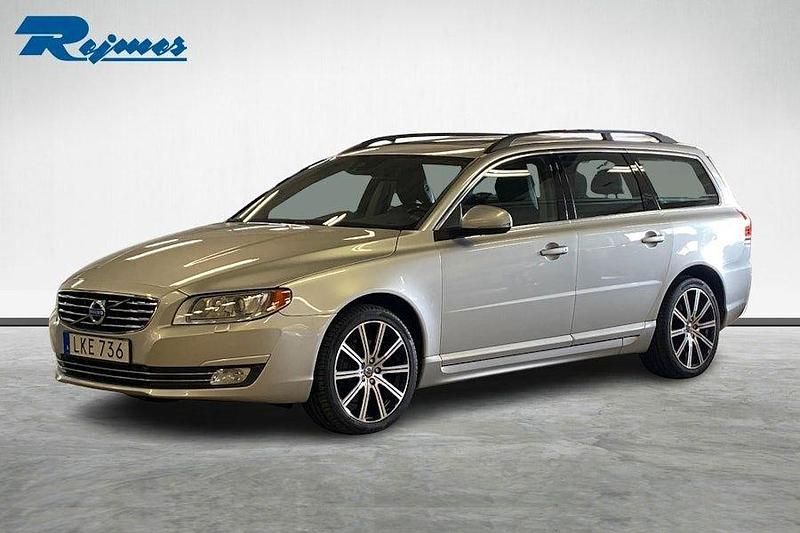 Silver (bright silver met) Begagnad 2013 Volvo V70 Business Edition Kombi | 189 800 kr - Bild 1/4