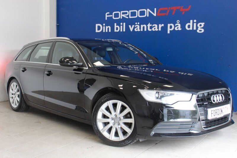 Svart Begagnad 2011 Audi A6 Sport Kombi | 179 900 kr - Bild 1/4
