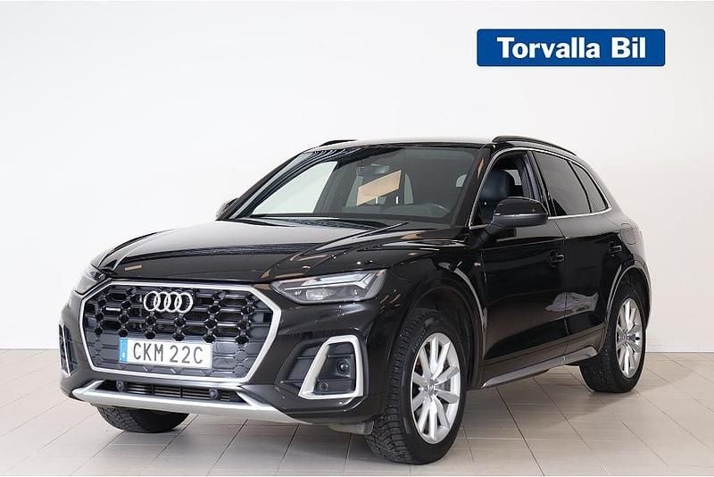 Svart Begagnad 2022 Audi Q5 S-Line SUV | 428 000 kr (Marknadspris) - Bild 1/4