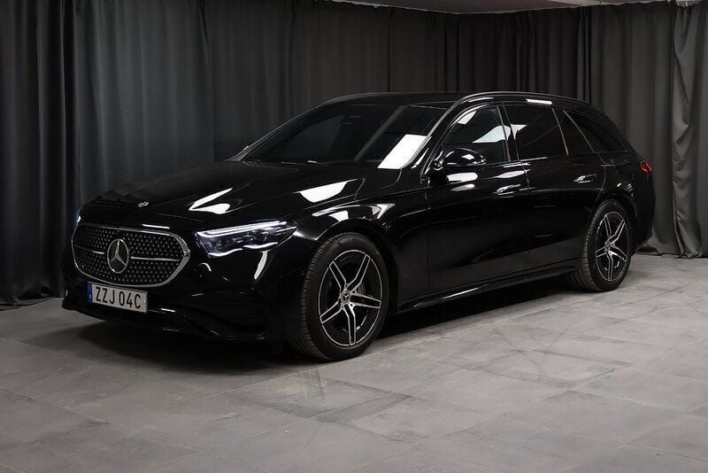 Svart Begagnad 2024 Mercedes E300 AMG Kombi | 639 000 kr (Bra pris) - Bild 1/4