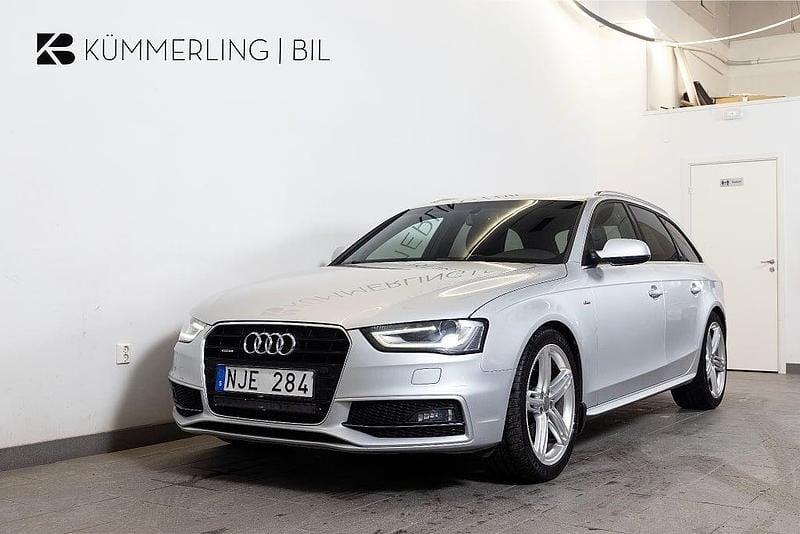 Silver Begagnad 2013 Audi A4 S-Line Kombi | 139 900 kr (Lite dyr) - Bild 1/4