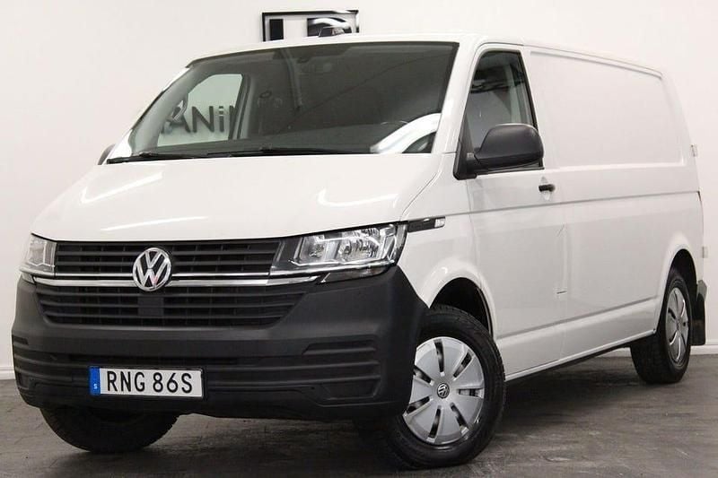 Vit Begagnad 2022 VW T6.1 Van | 179 900 kr (Bra pris) - Bild 1/4