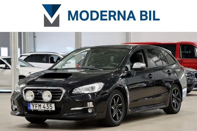 Svart Begagnad 2016 Subaru Levorg Kombi | 149 900 kr (Marknadspris) - Bild 1/4