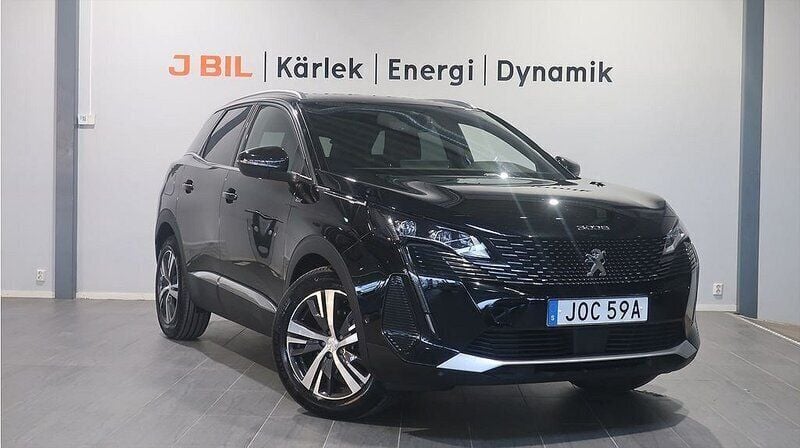 Svart Begagnad 2022 Peugeot 3008 GTi SUV | 269 900 kr (Marknadspris) - Bild 1/4