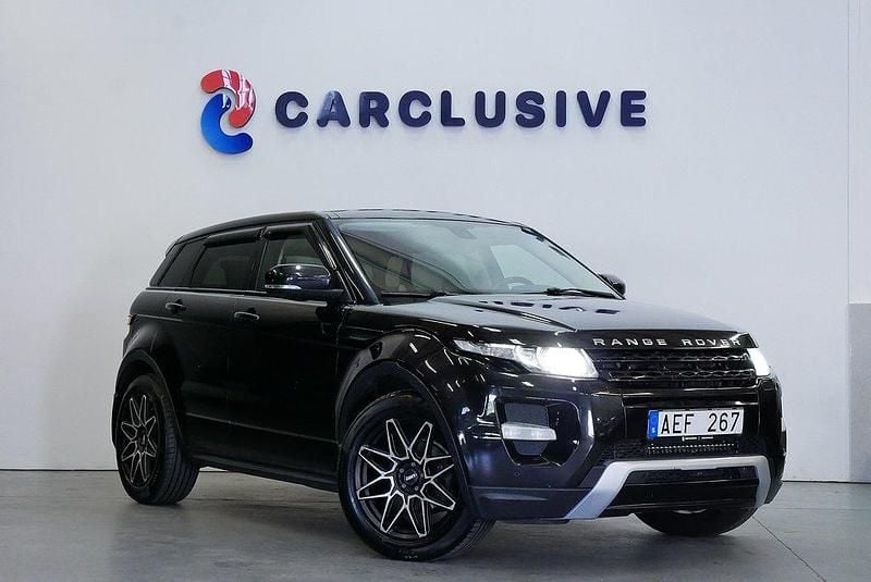 Svart Begagnad 2012 Land Rover Range Rover evoque SUV | 159 900 kr (Marknadspris) - Bild 1/4