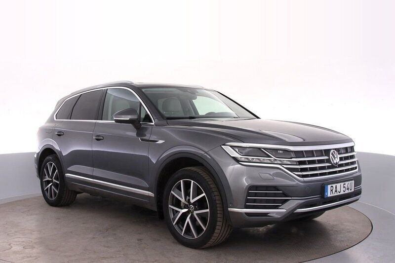 Grå Begagnad 2023 VW Touareg SUV | 559 000 kr (Superpris) - Bild 1/4