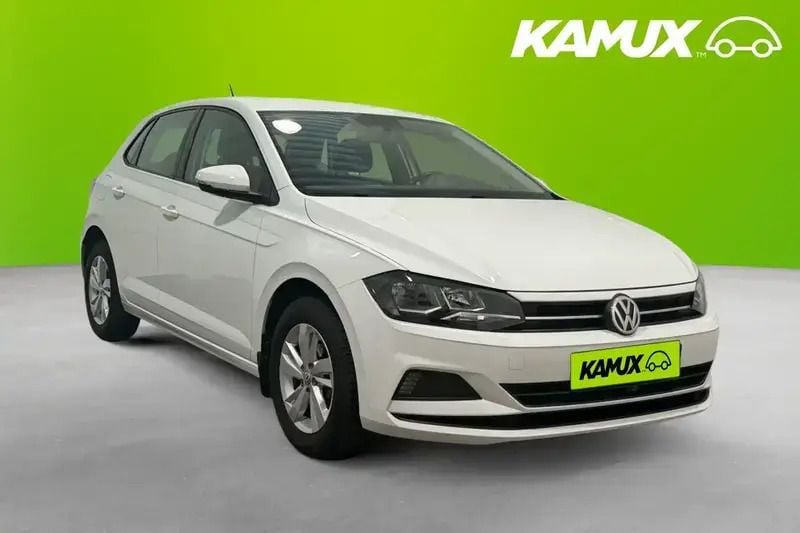Vit Begagnad 2020 VW Polo Halvkombi | 154 900 kr (Marknadspris) - Bild 1/4
