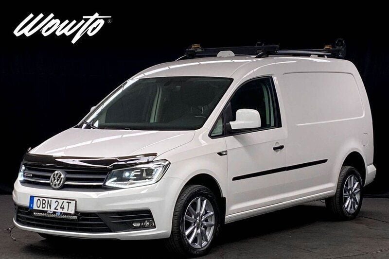 Vit Begagnad 2020 VW Caddy Maxi Minibuss | 324 800 kr (Dyr) - Bild 1/3