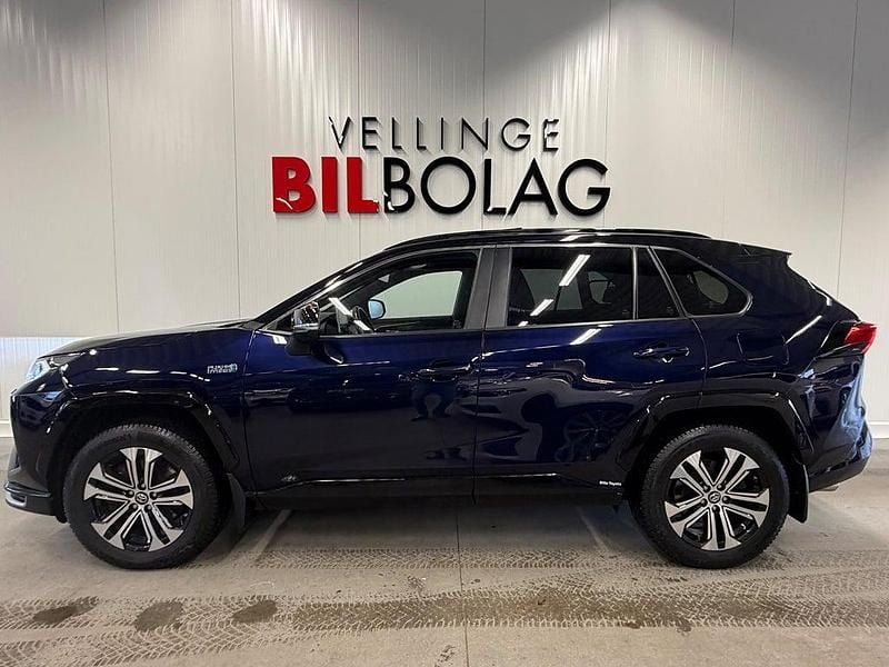 Begagnad Toyota RAV4 Hybrid Premium 185 HK (136 kW) 2020 Blå SUV