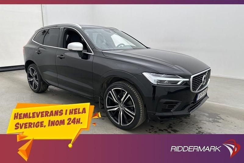 Svart Begagnad 2019 Volvo XC60 R-Design SUV | 389 800 kr - Bild 1/3