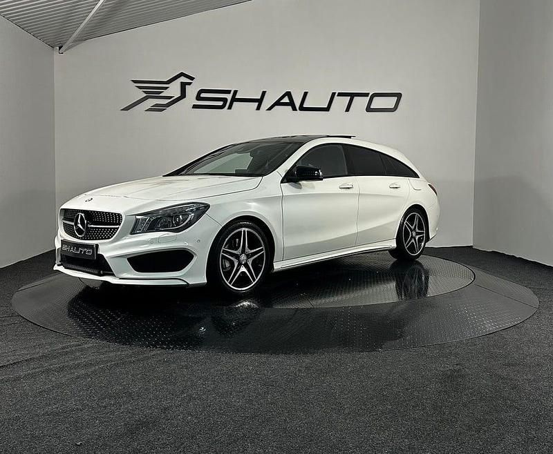 Begagnad Mercedes CLA250 Shooting Brake AMG 211 HK (155 kW) 2016 Vit Kombi