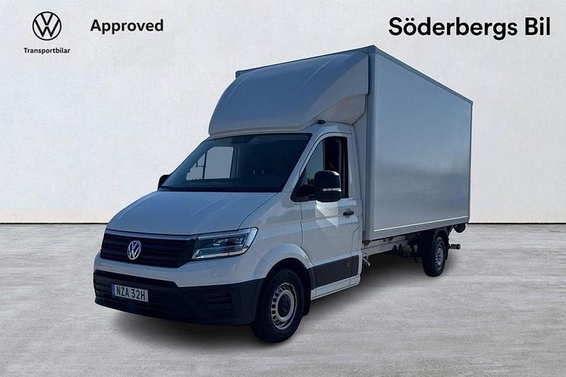 Vit (candyvit) Begagnad 2023 VW Crafter Van | 629 000 kr - Bild 1/4