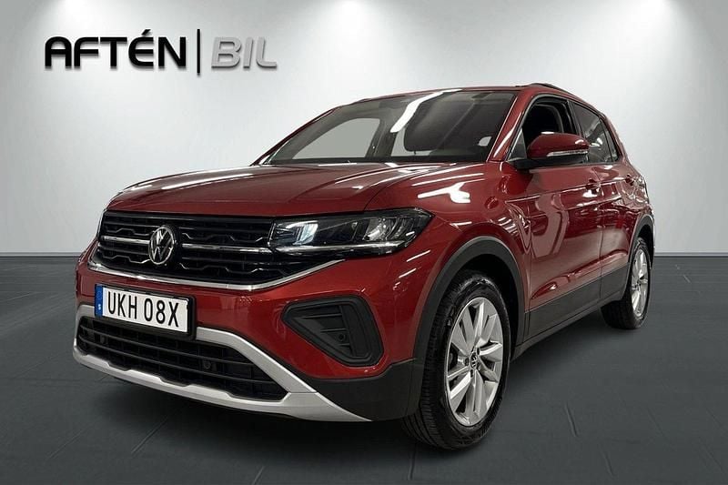 Röd Begagnad 2024 VW T-Cross Life SUV | 244 800 kr (Marknadspris) - Bild 1/3