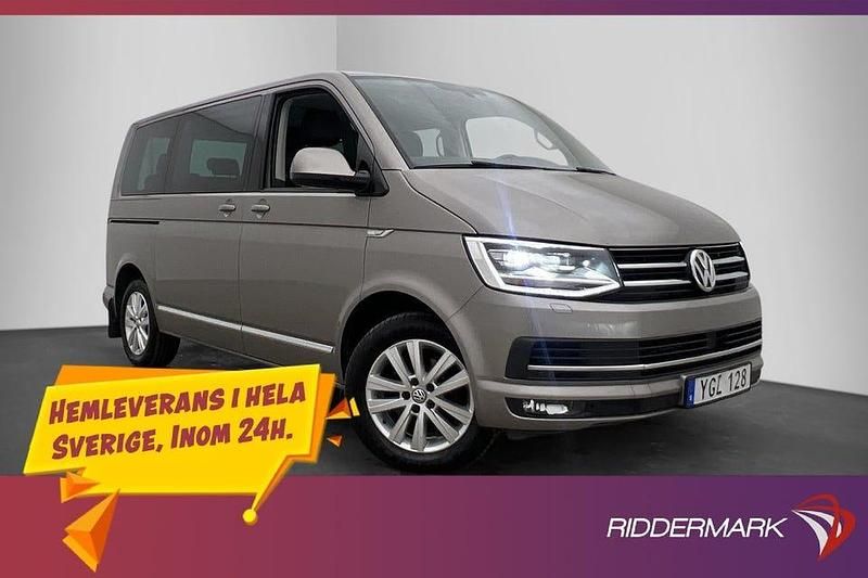 Ljusbrun Begagnad 2016 VW Multivan Highline Van | 309 800 kr (Bra pris) - Bild 1/3