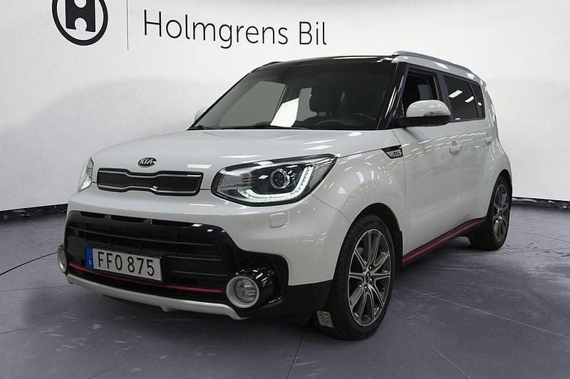 Vit Begagnad 2016 Kia Soul Advance SUV | 149 800 kr - Bild 1/4