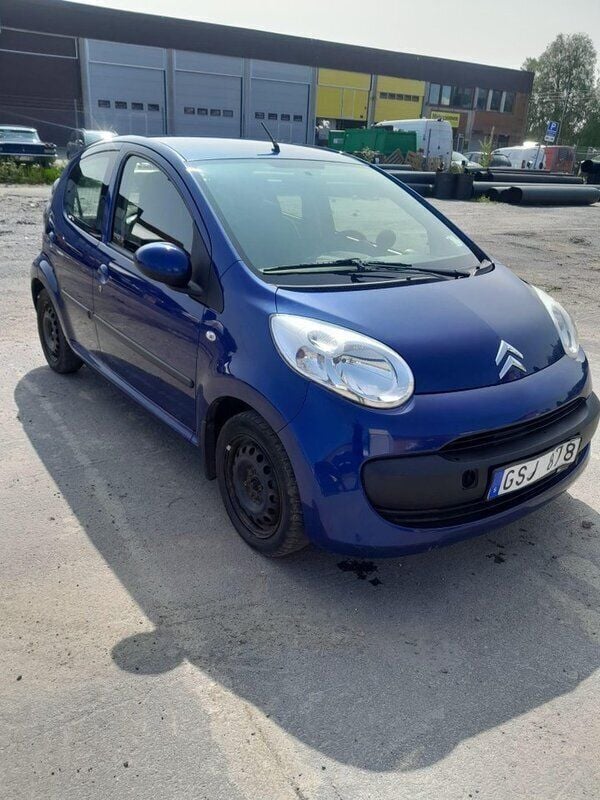 Blå Begagnad 2008 Citroën C1 Halvkombi | 26 500 kr (Marknadspris) - Bild 1/4
