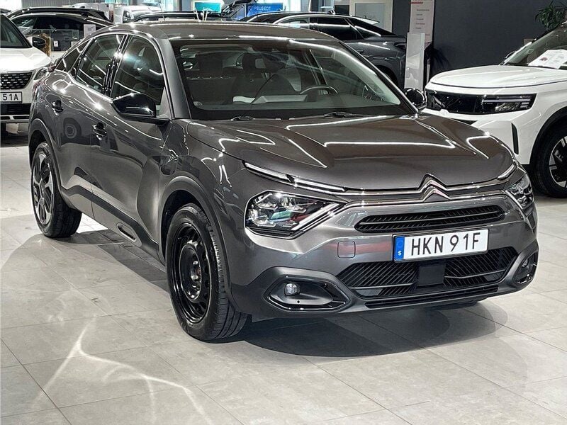 Grå Begagnad 2022 Citroën C4 Feel Halvkombi | 194 900 kr (Bra pris) - Bild 1/2