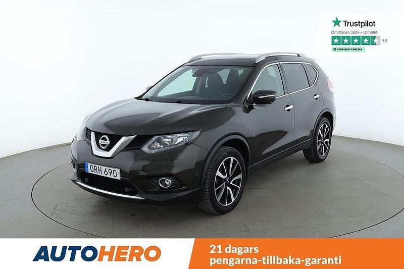 Grön Begagnad 2014 Nissan X-Trail SUV | 127 000 kr (Marknadspris) - Bild 1/4