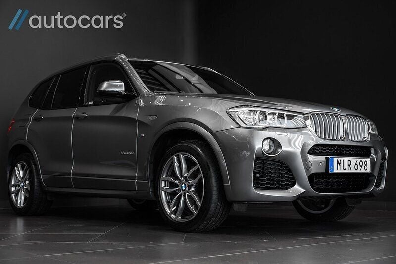 Grå Begagnad 2015 BMW X3 M Sport SUV | 229 000 kr (Dyr) - Bild 1/4