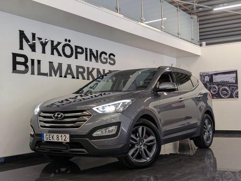 Silver Begagnad 2015 Hyundai Santa Fe Premium SUV | 169 700 kr (Marknadspris) - Bild 1/4