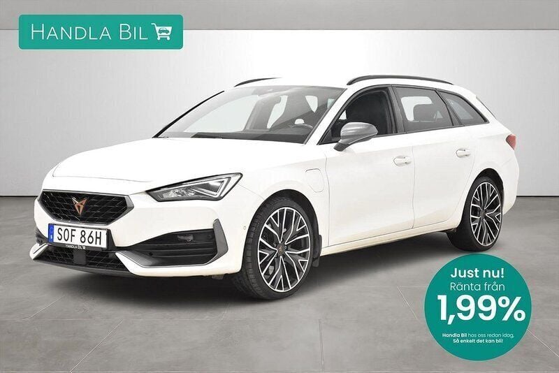 Vit Begagnad 2021 Cupra Leon Kombi | 256 700 kr - Bild 1/3