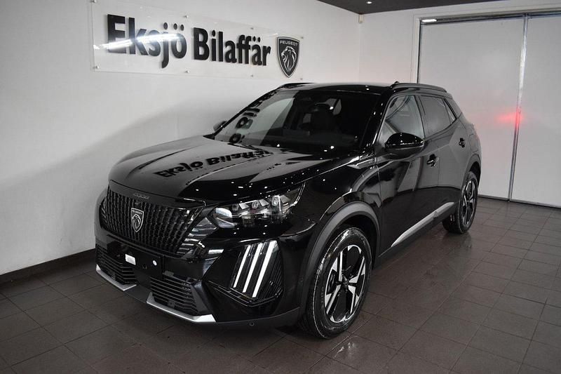 Svart Ny 2025 Peugeot 2008 GT SUV | 325 800 kr (Lite dyr) - Bild 1/4