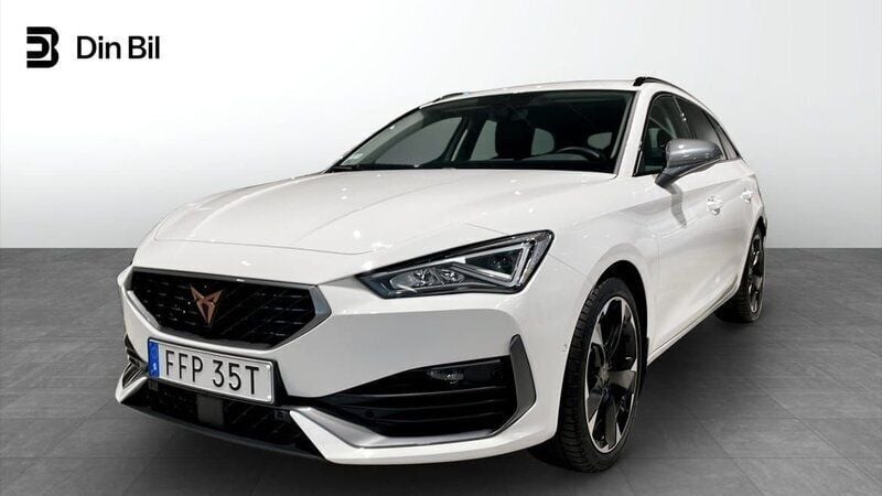 Vit Begagnad 2023 Cupra Leon Kombi | 274 900 kr (Bra pris) - Bild 1/4